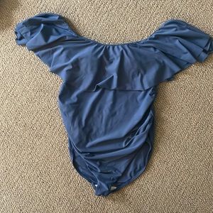 Pink Blush Maternity Swim Suit.